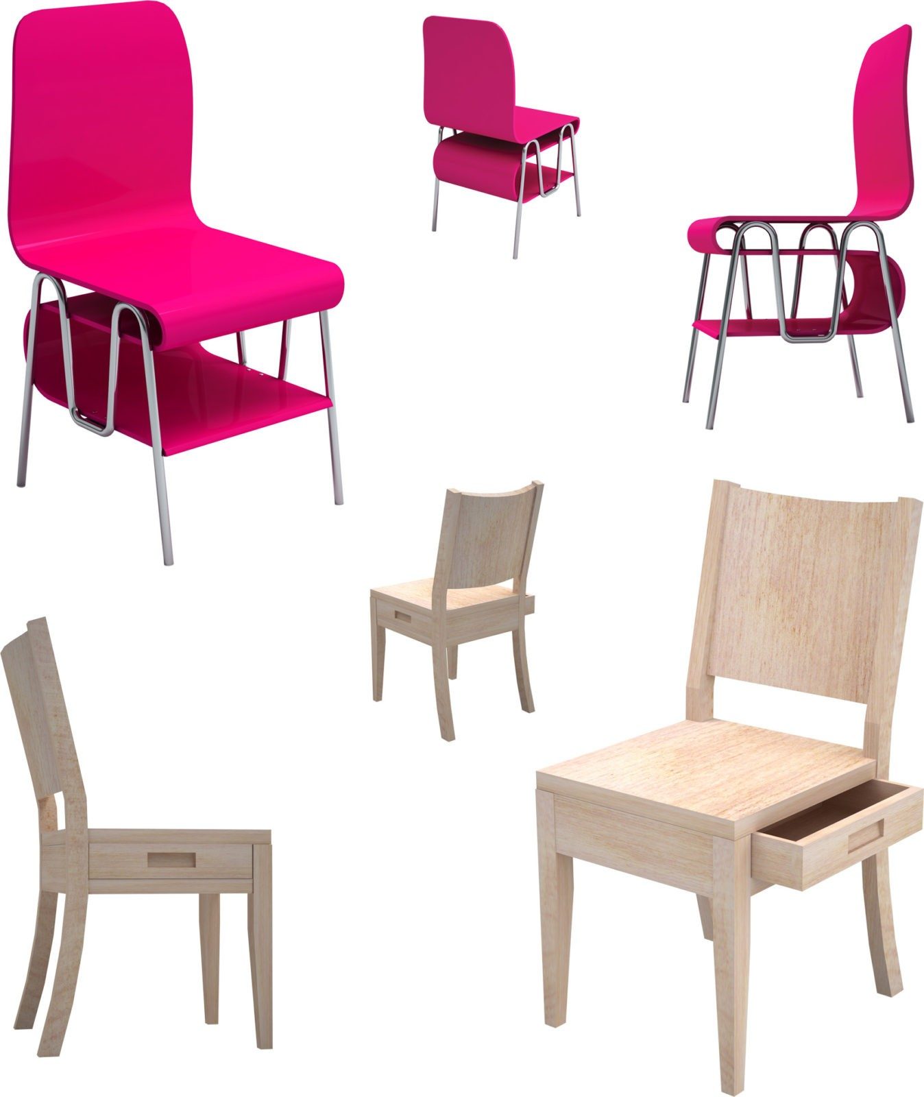 Concept of the chairs