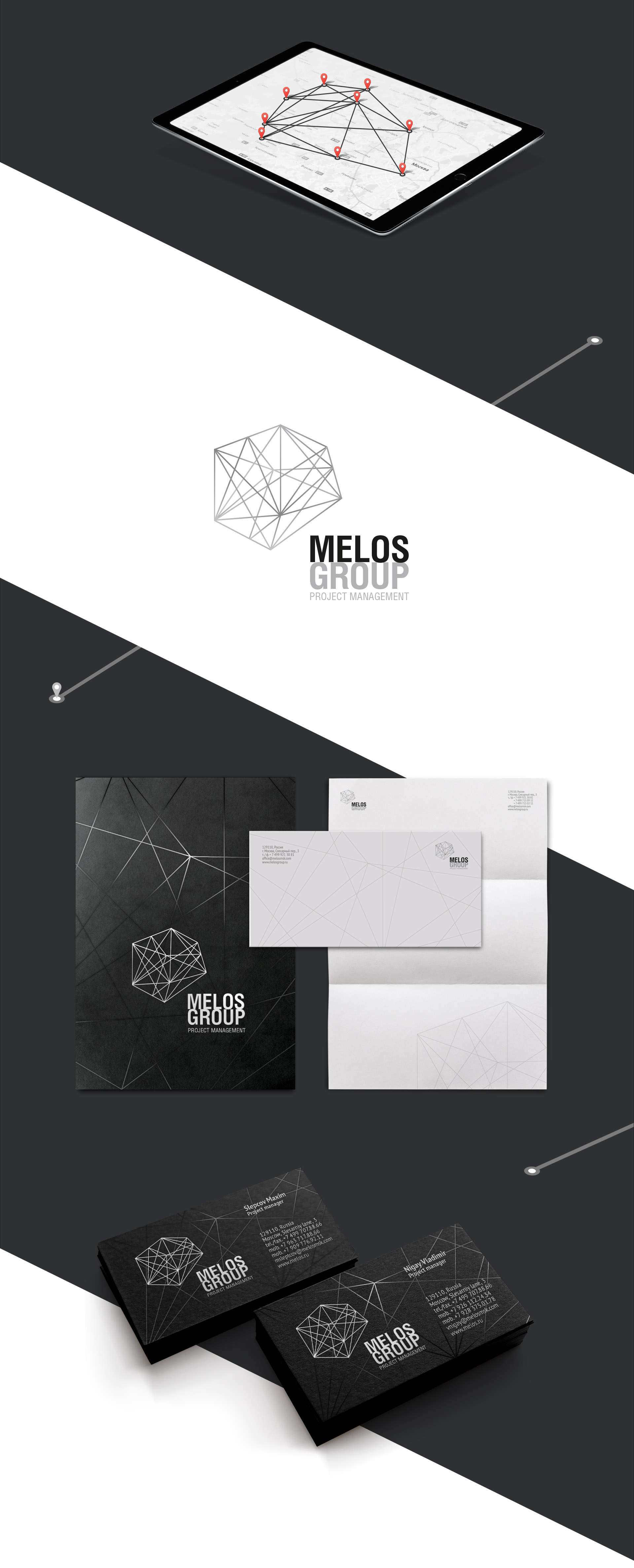 Фирменный стиль Melos Group